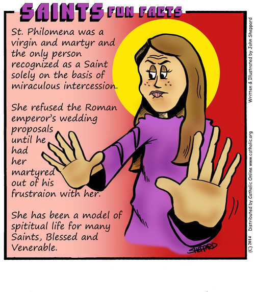 St. Philomena Fun Fact Image