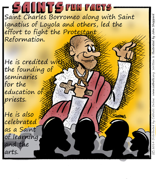 St. Charles Borromeo Fun Fact Image