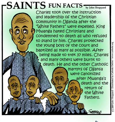 St. Charles Lwanga and Companions Fun Fact Image