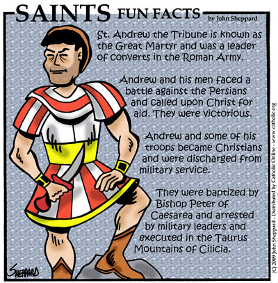 St. Andrew the Tribune Fun Fact Image