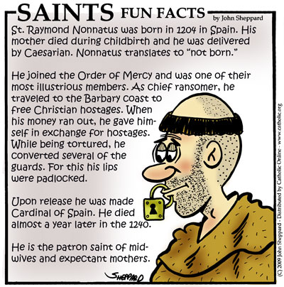 St. Raymond Nonnatus Fun Fact Image