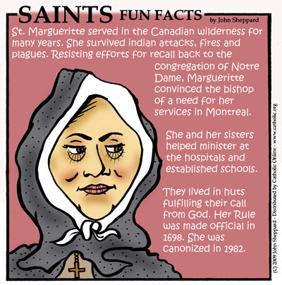 St. Marguerite Bourgeoys Fun Fact Image