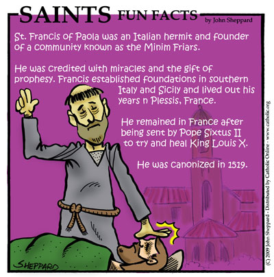 St. Francis of Paola Fun Fact Image